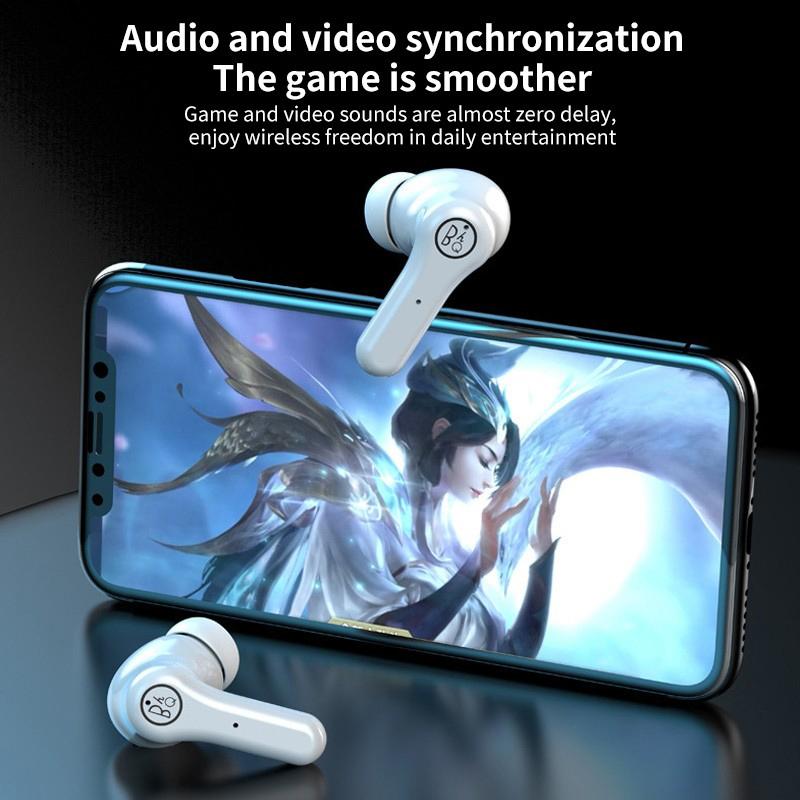 Anc Business Sports Tws Bluetooth Earphones with Charging Box - White 5