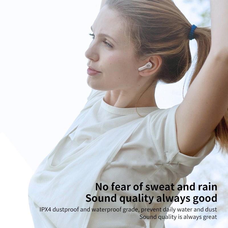 Anc Business Sports Tws Bluetooth Earphones with Charging Box - White 8