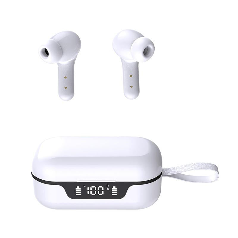 Anc Business Sports Tws Bluetooth Earphones with Charging Box - White 9