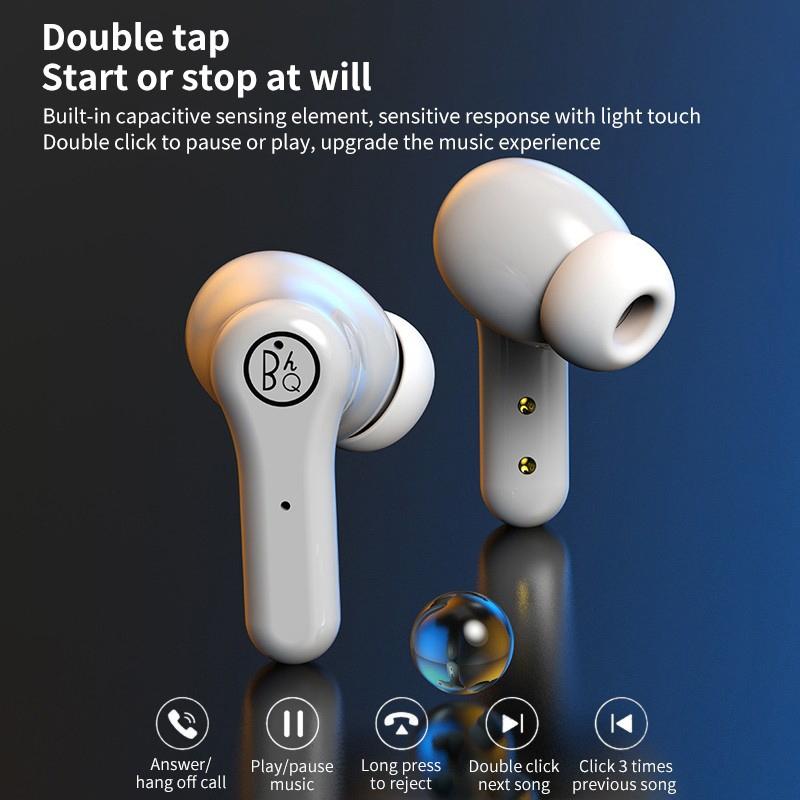 Anc Business Sports Tws Bluetooth Earphones with Charging Box - White 13