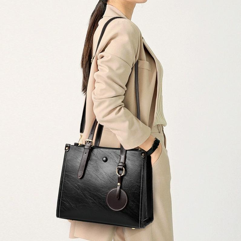 Vintage Multifunctional Handbag for Women - Green 8