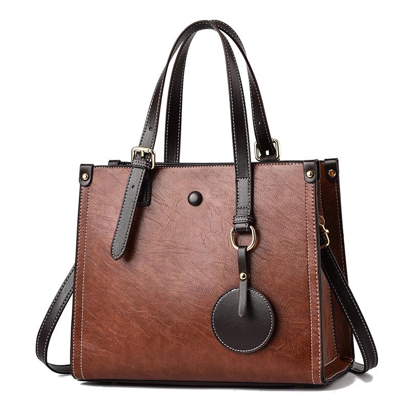 Vintage Multifunctional Handbag for Women - Green 9
