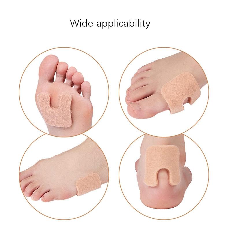 U-Type Sheep Felt Hairy Stickers Skin Colour - Skin Colour 7