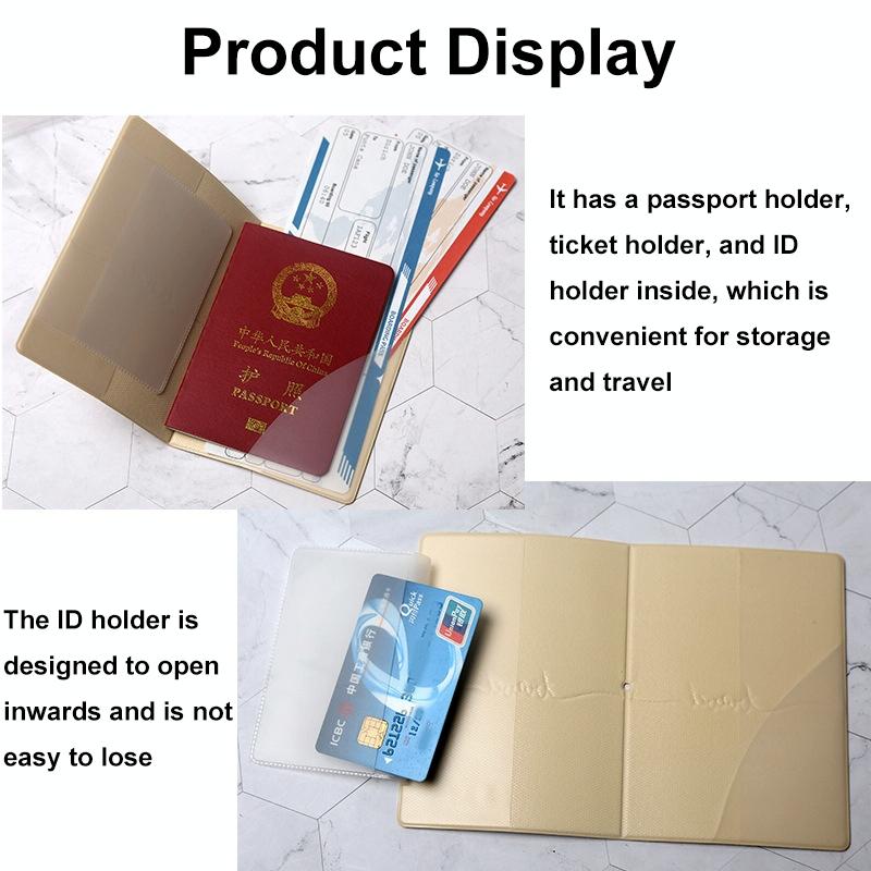 Passport Cover For Travel Abroad 3D Map Design - Tr-03 7