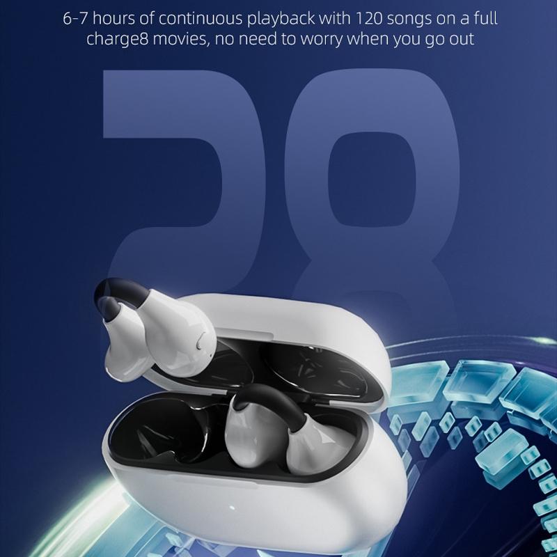 Wireless Bluetooth Earphones - My14pro Amx Sports - White Skin Colour 3