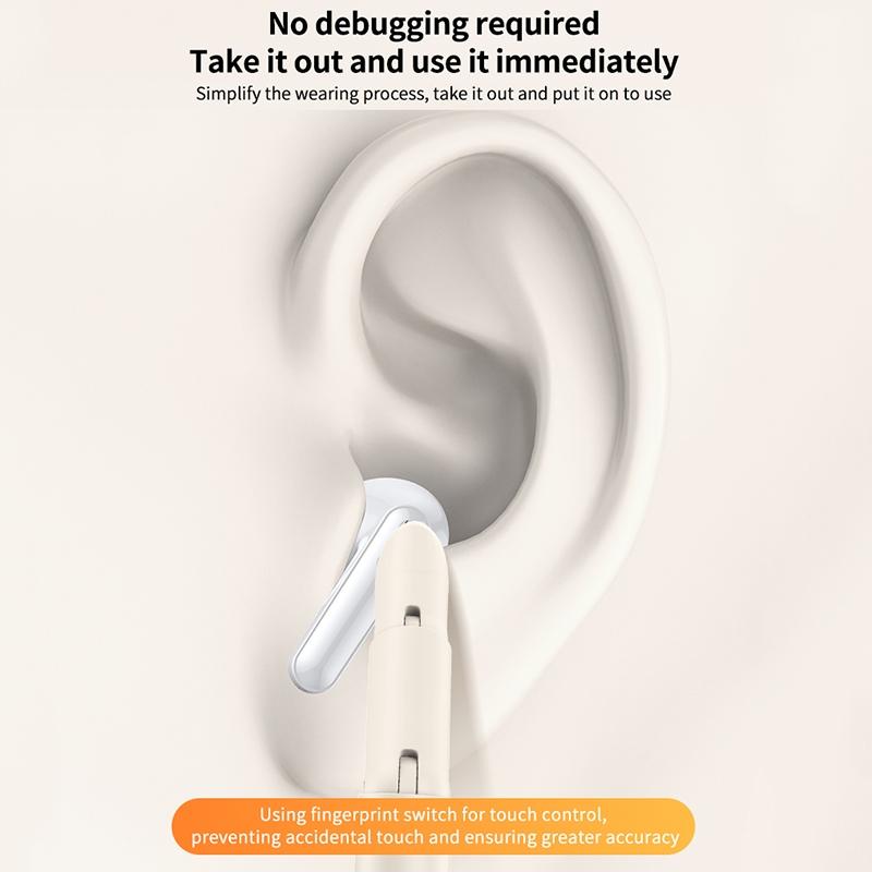Smart Ai Bluetooth 5.3 In Ear Hearing Aid - White 5