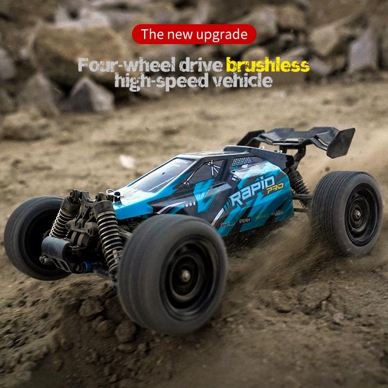 High Speed Brushless Off-road Rc Car - Full Scale - Blue 7