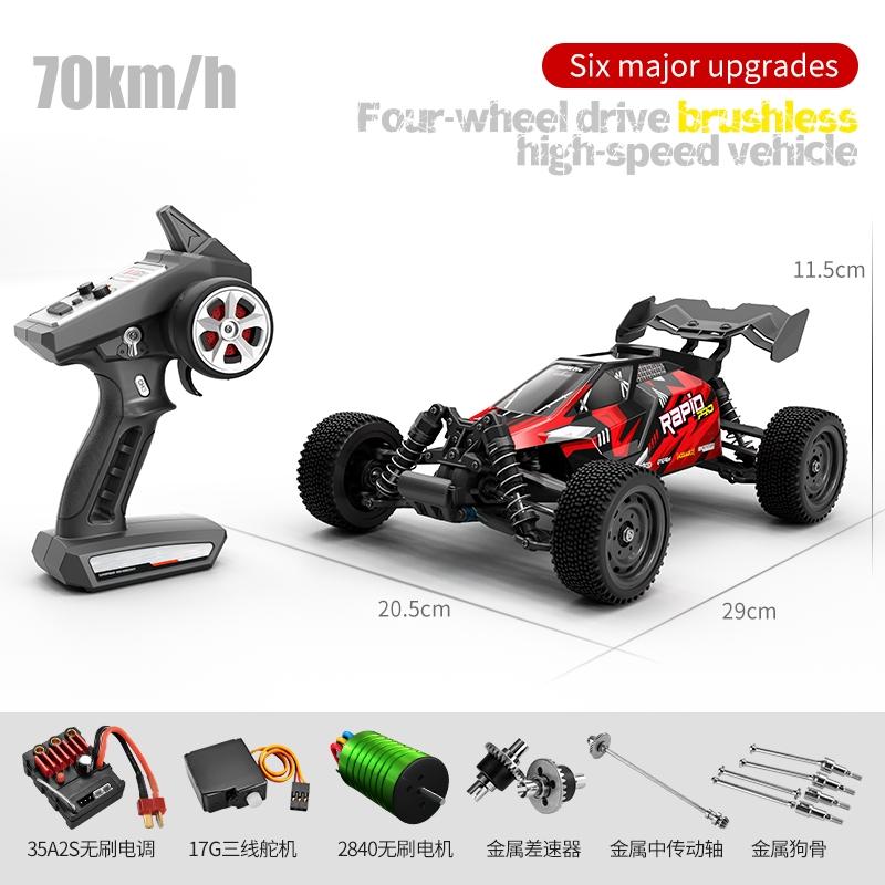 High Speed Brushless Off-road Rc Car - Full Scale - Blue 9