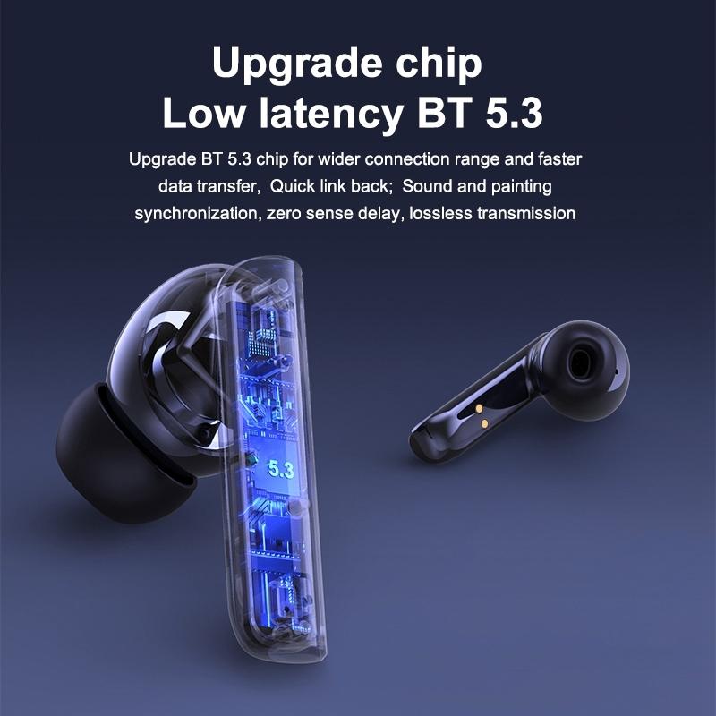 Wireless Anc Bluetooth Earphones - Active Noise Reduction - White 4