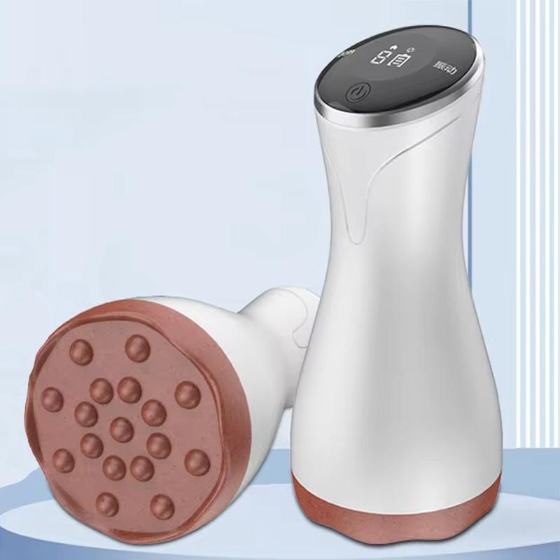 9-Speed Electric Hot Compress Massager For Whole Body Gua Sha - Black 12