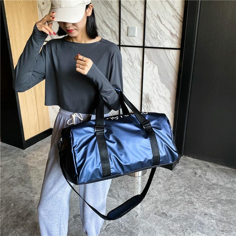 Waterproof Gym Bag - Compact and Durable - Blue 8