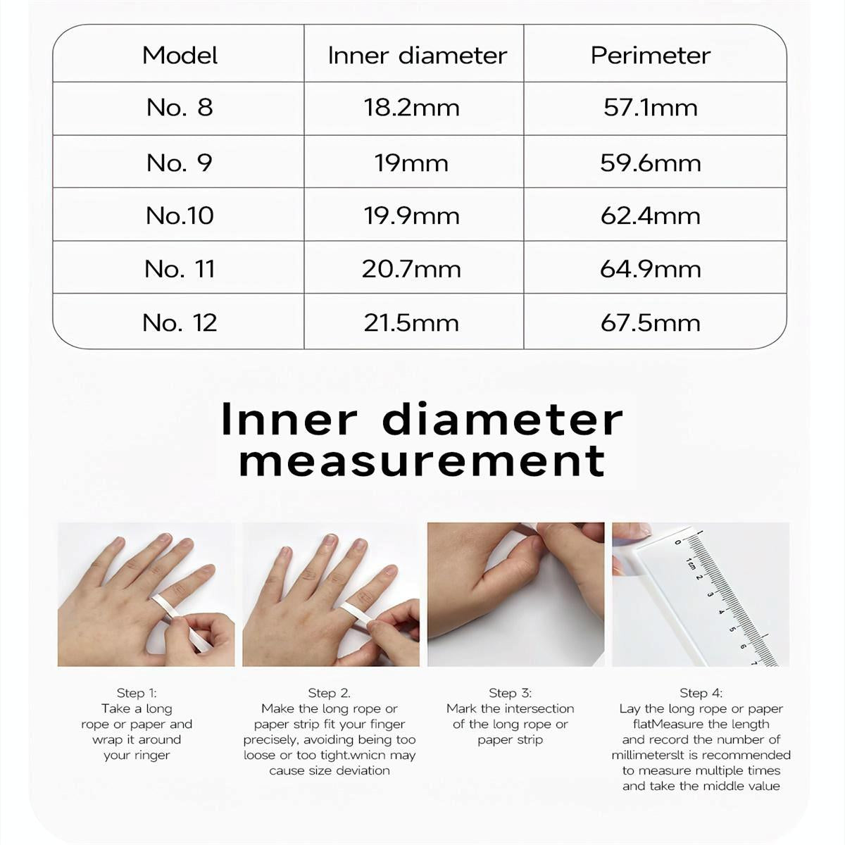Smart Ring Hand Gestures Health Monitoring Sports Modes Size 12 - Gold 3