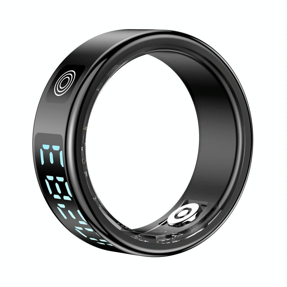 Smart Ring Hand Gestures Health Monitoring Sports Modes Size 12 - Gold 6
