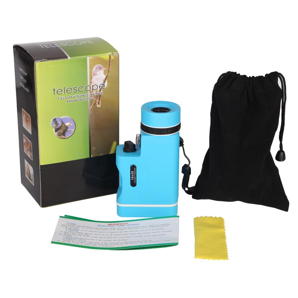 10x High List Binoculars with Infrared Light - Colourful - Sky Blue 8