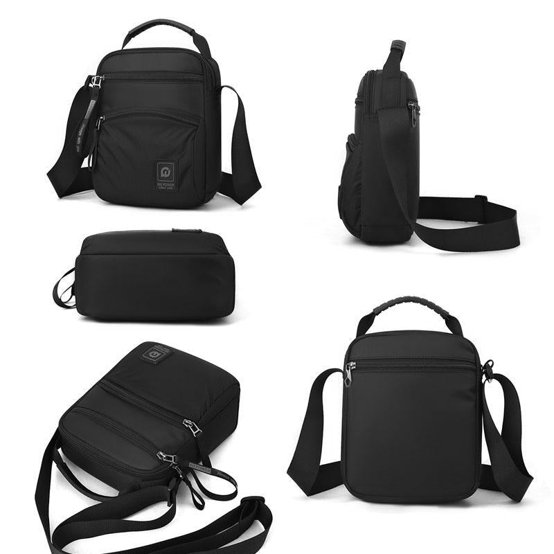 Waterproof Men Outdoor Messenger Bag Sports & Leisure Shoulder Bag - Grey 4