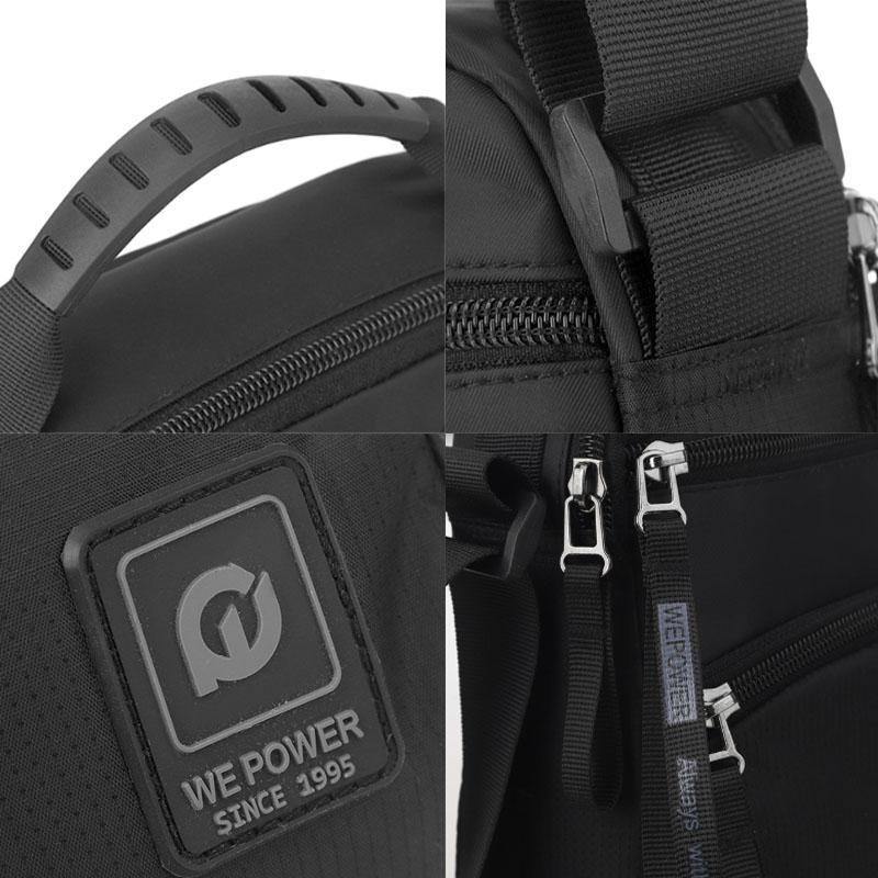 Waterproof Men Outdoor Messenger Bag Sports & Leisure Shoulder Bag - Grey 6