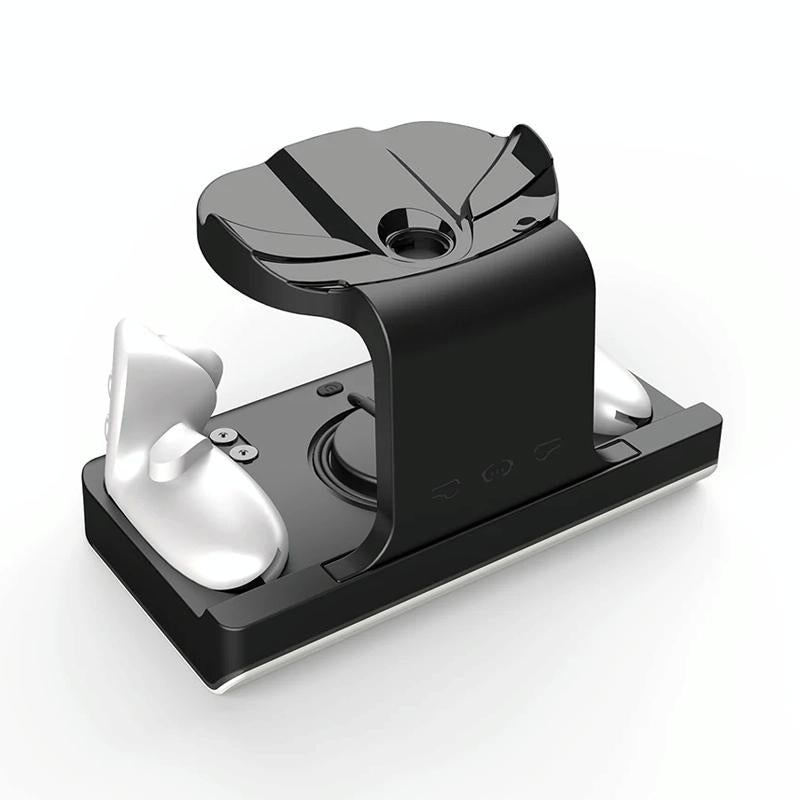 Meta Quest 3 Vr Charging Stand with Grip - Black 3