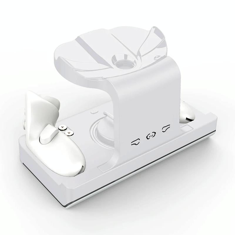 Meta Quest 3 Vr Charging Stand with Grip - Black 9