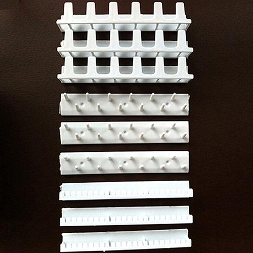 9 Piece White Adhesive Wall Jewelry Hooks 3