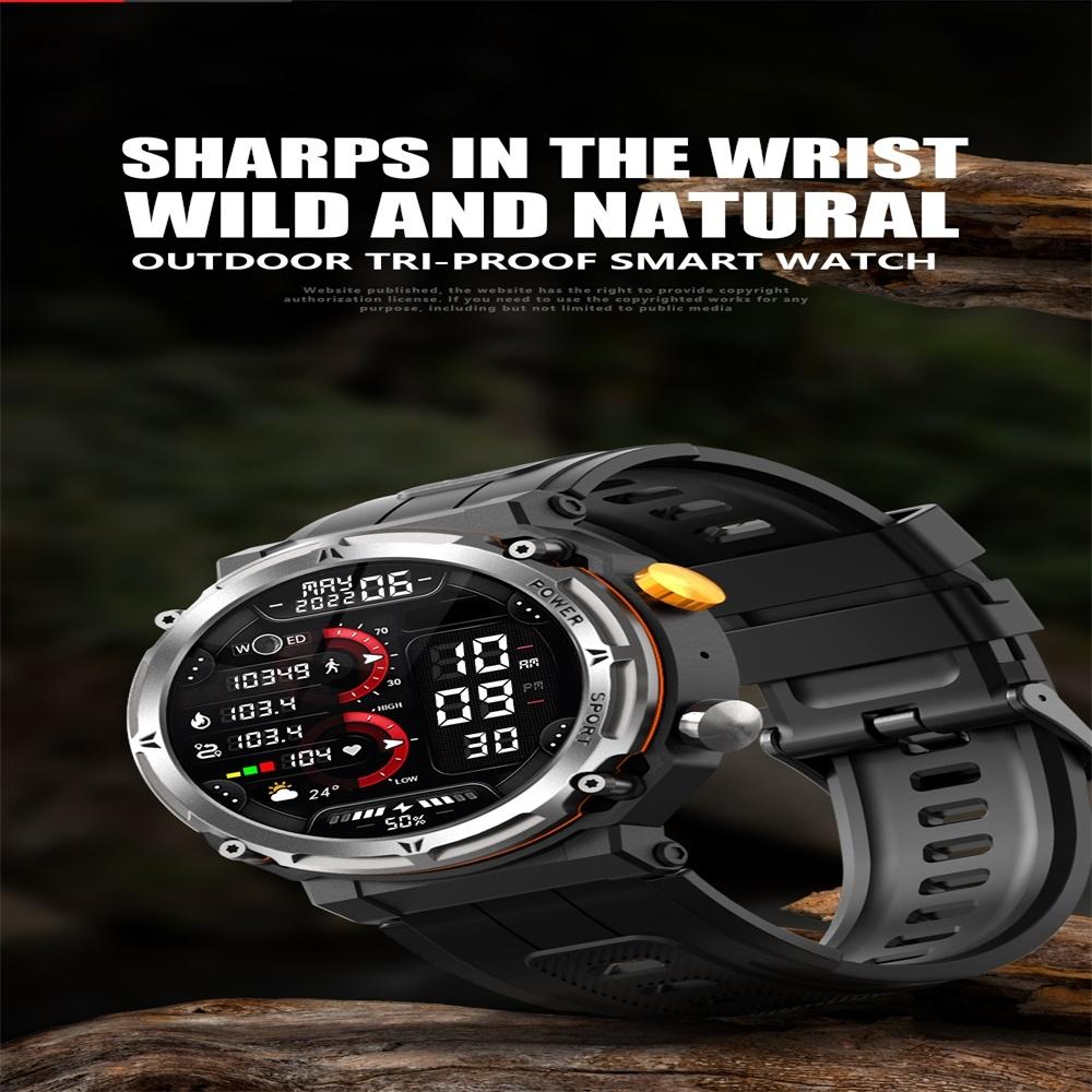 Smart Watch With Heart Rate Blood Pressure And Oxygen Monitoring - Silver 5