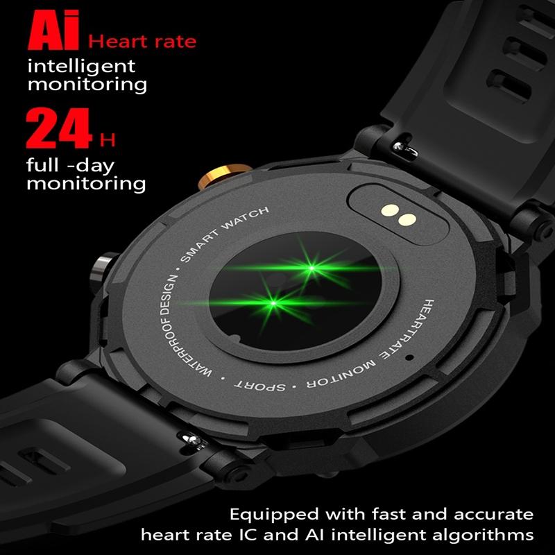 Smart Watch With Heart Rate Blood Pressure And Oxygen Monitoring - Silver 9