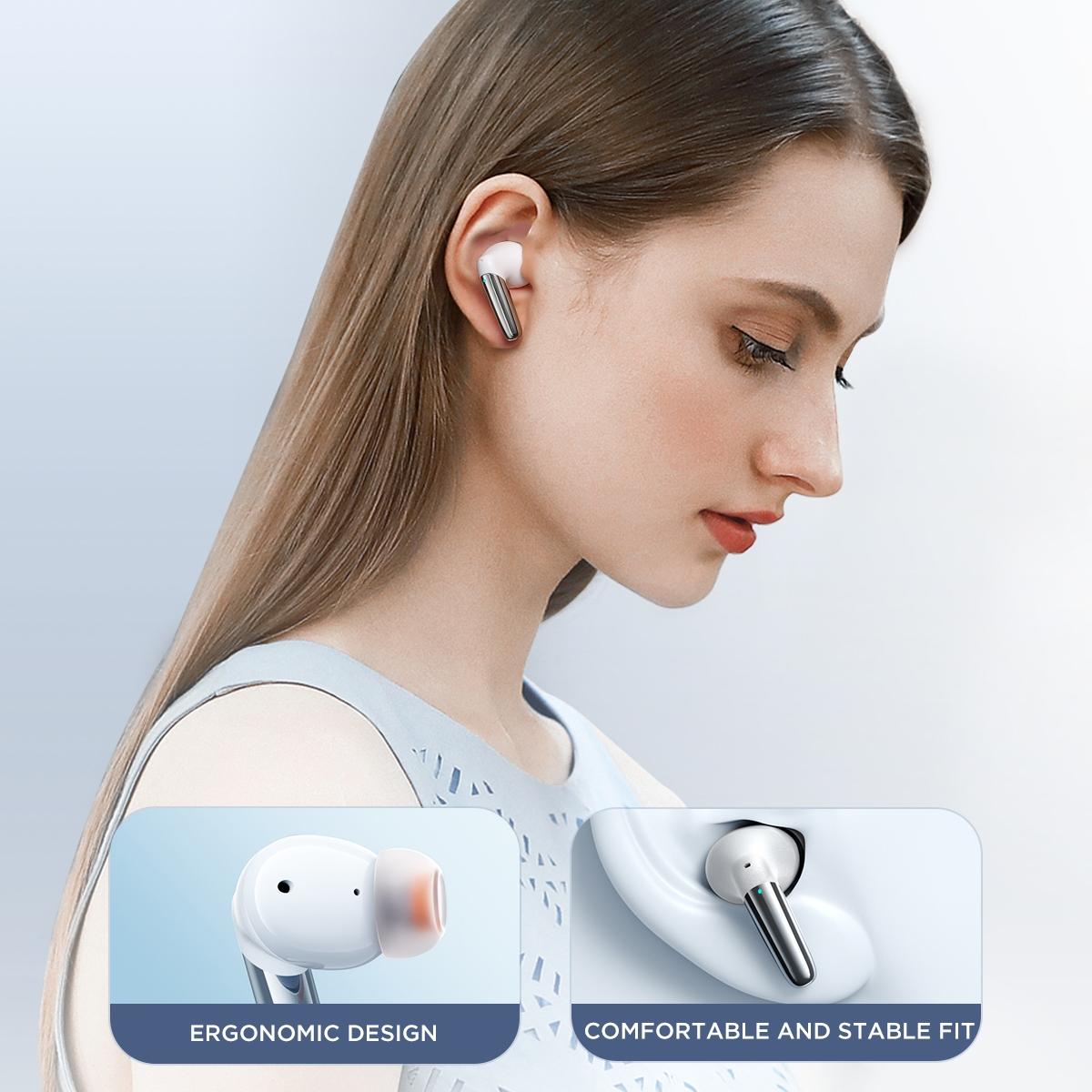 True Wireless Bluetooth Earphones - Jr-bb1 - White 7
