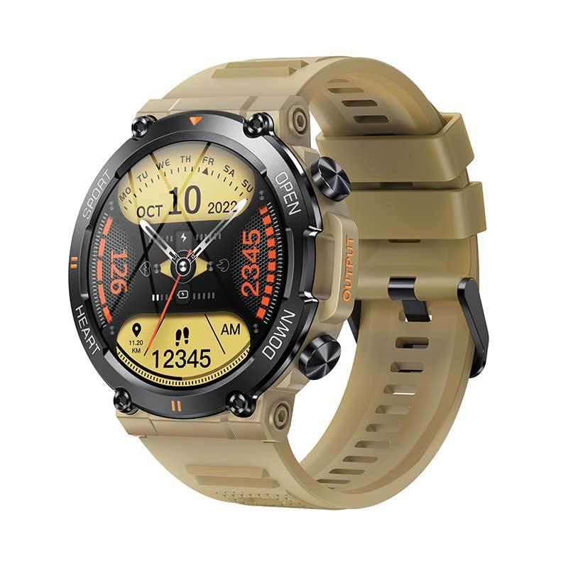 1.39 Inch Heart Rate / Blood Pressure / Blood Oxygen Monitoring Smart Calling Watch - Gray 9