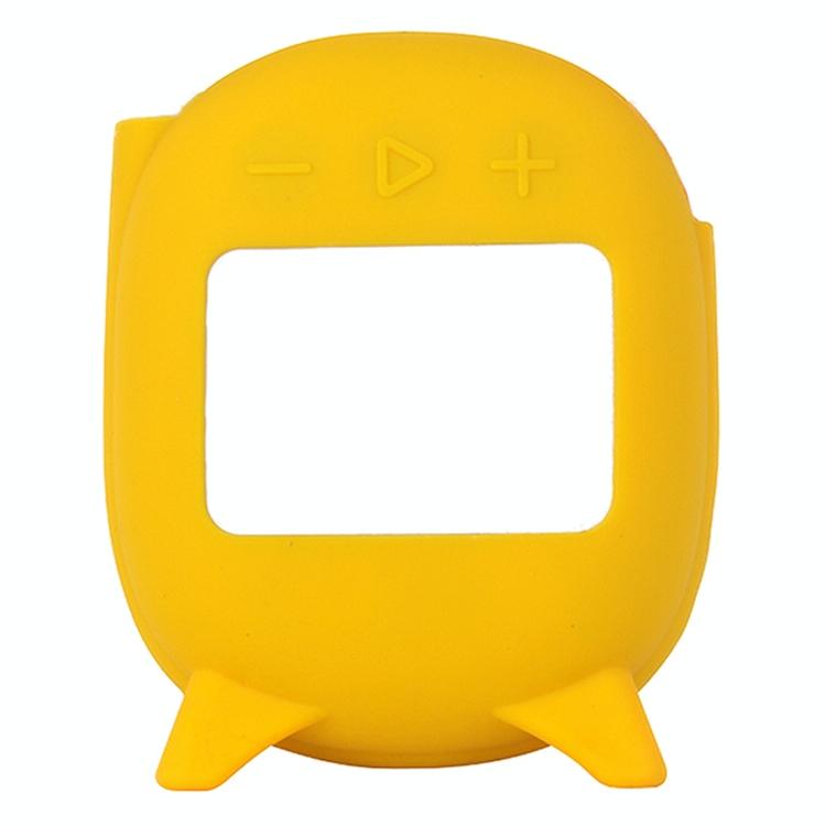 Army Green Silicone Case for Jbl Clip 4 Bluetooth Speaker - Yellow