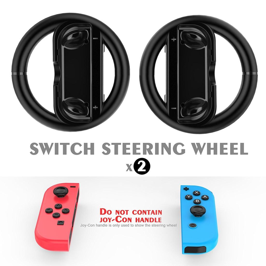 Switch Games Steering Wheel Bracket - Compact - Black 7