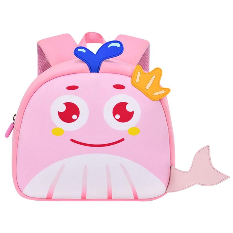 Kids' Anti-lost School Bag - Secure & Stylish - Pink Rabbit Trumpet 12