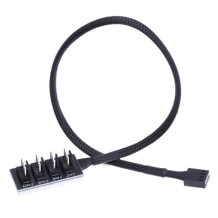 2-Port Pwm Fan Hub For Pc Chassis - A Drag Four