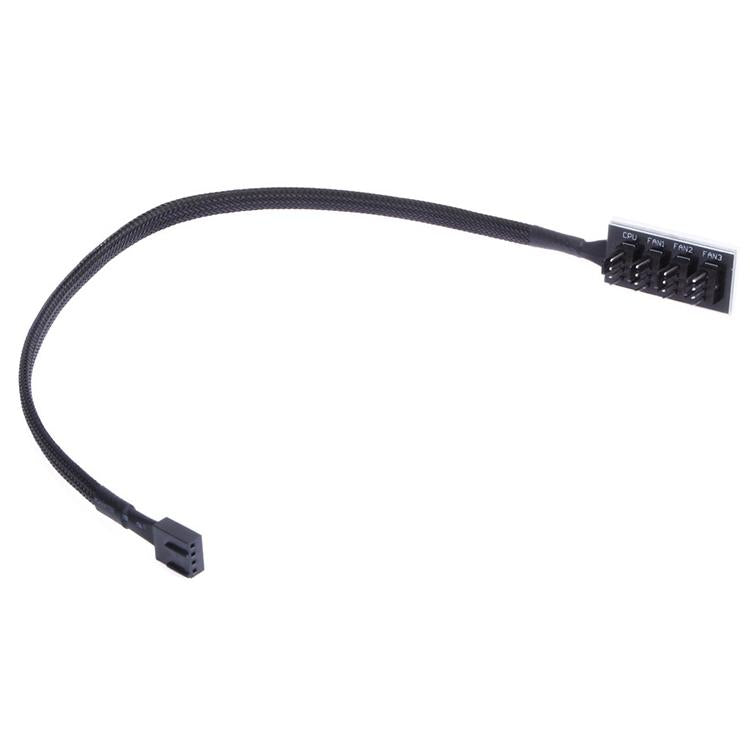 2-Port Pwm Fan Hub For Pc Chassis - A Drag Four 3