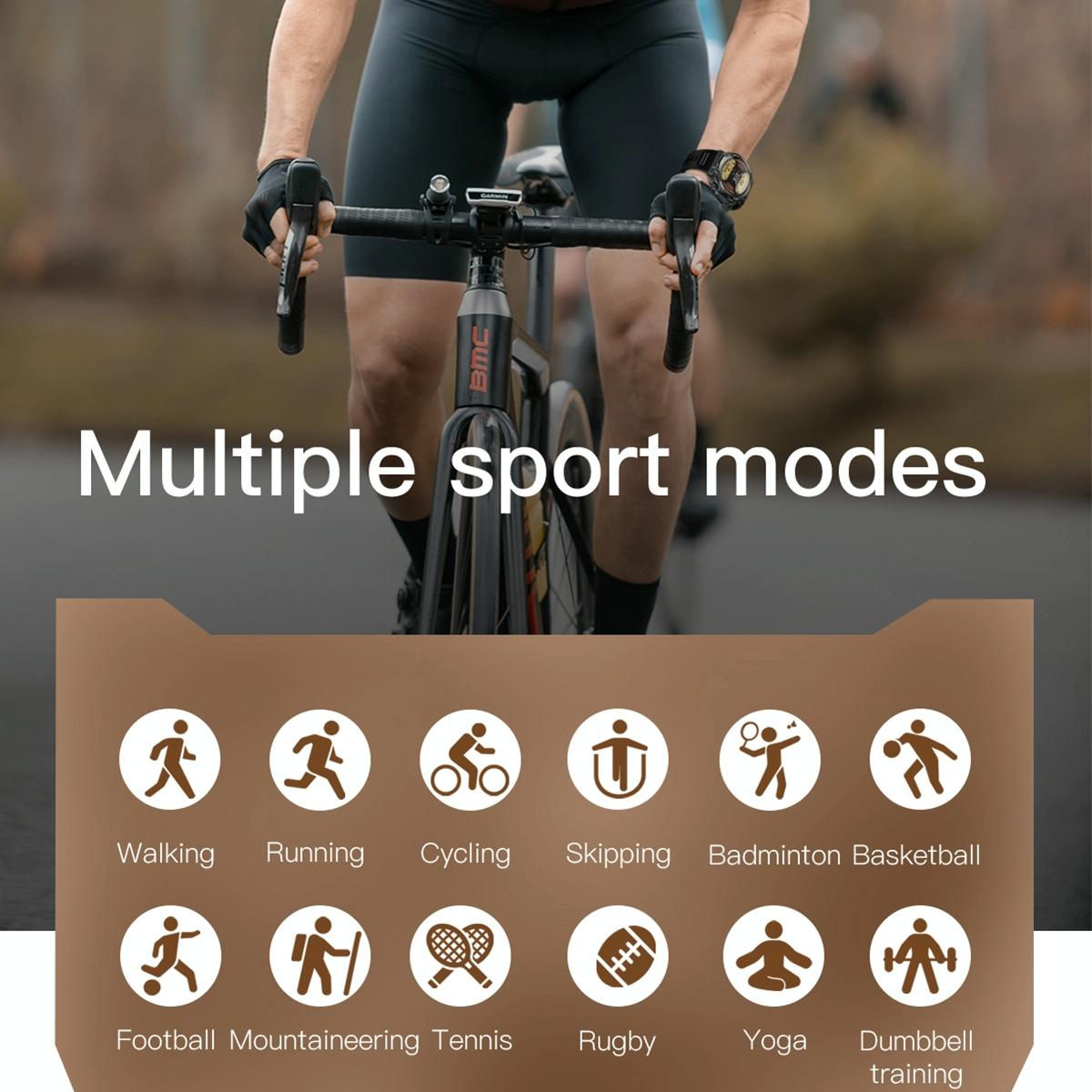 Smart Heart Rate And Blood Pressure Wristband - Monitor - Khaki 9