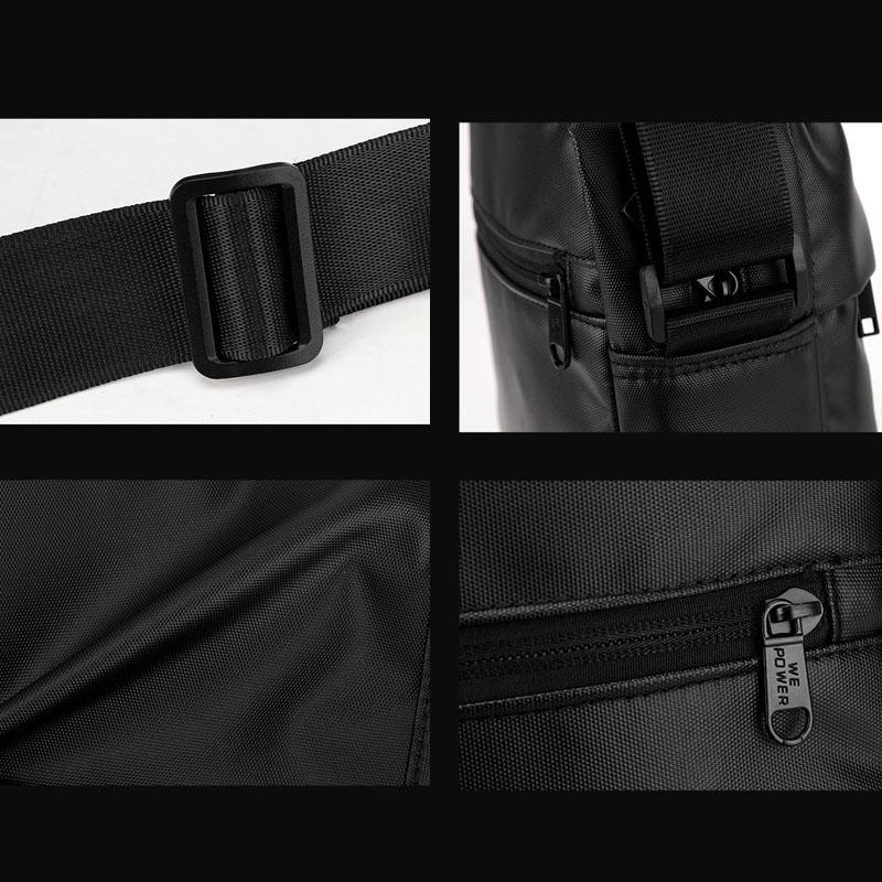 Large Capacity Men Messenger Bag For Travel & Commuting - Gray 6