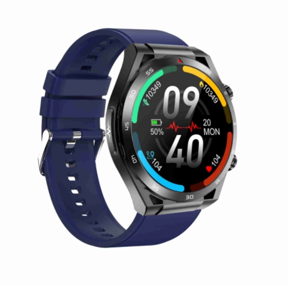 1.39 Inch Ip67 Waterproof Silicone Band Smart Watch Support Ecg / Non-Invasive Blood Glucose Measurement - Red 3