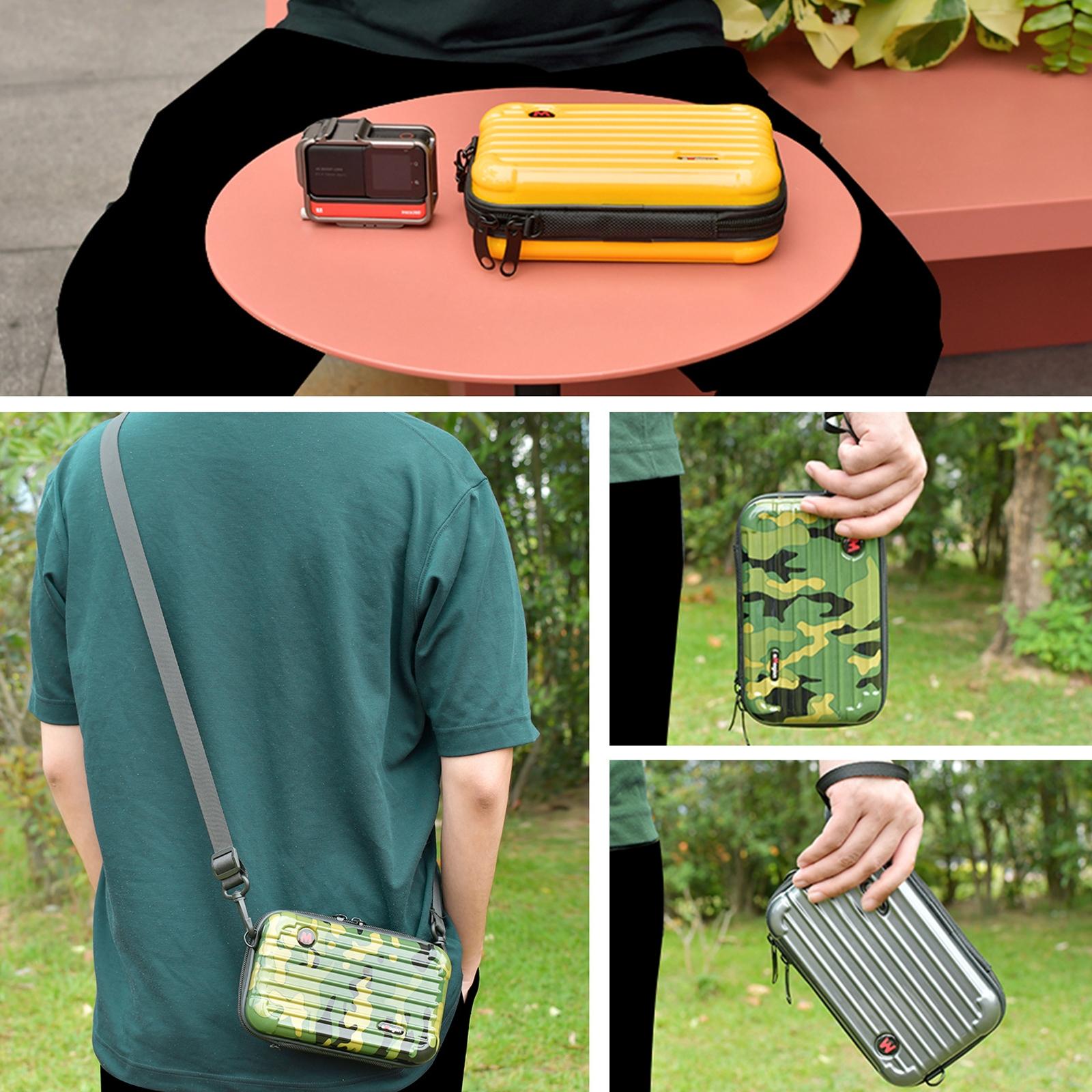 Waterproof Handheld Camera Bag for Amagisn Sports - Storage and Protection - Yellow 4