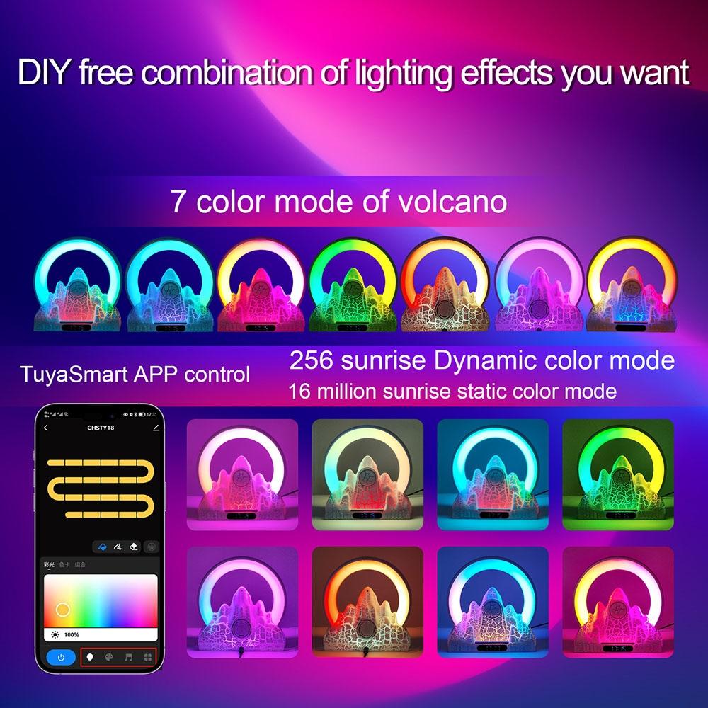 Wireless Charger With Alarm Clock & Bluetooth Speaker - White 10