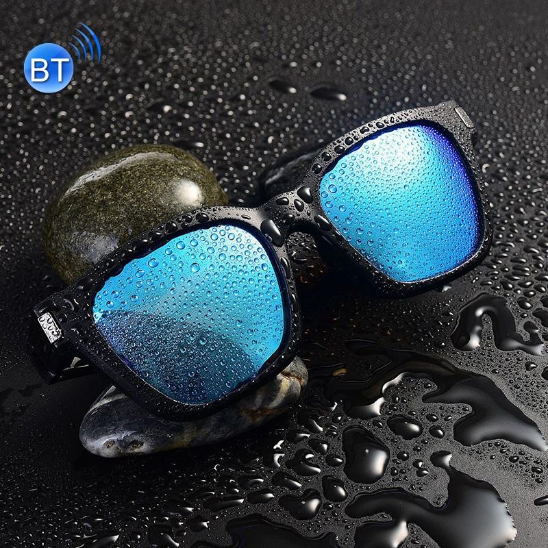 Waterproof Bluetooth Glasses Earphone - Mini Binaural Smart Call - Blue 3