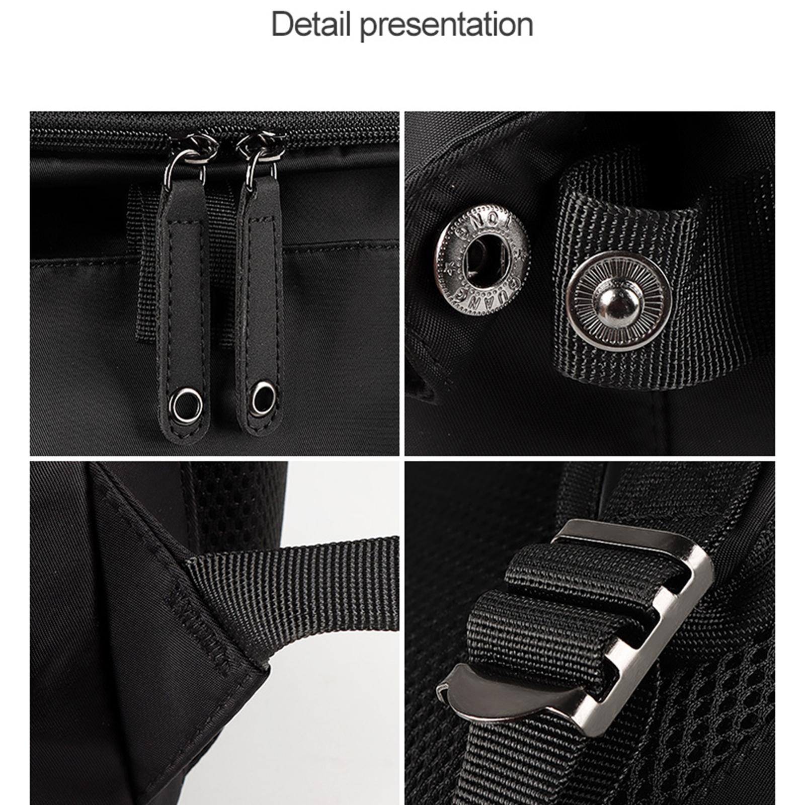 Universal Laptop Backpack With Usb Port - 13-15.6 Inch Capacity - Black 10