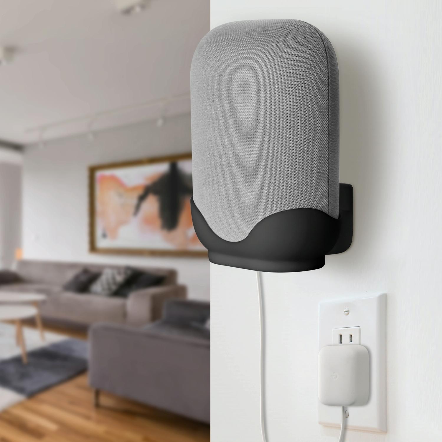 Desktop / Wall Bracket for Google Nest Audio - Jg02 - Black 13