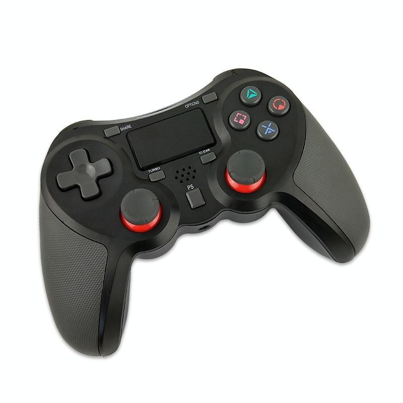Wireless Bluetooth Game Controller for Ps4 - Rubberized - Blue 12