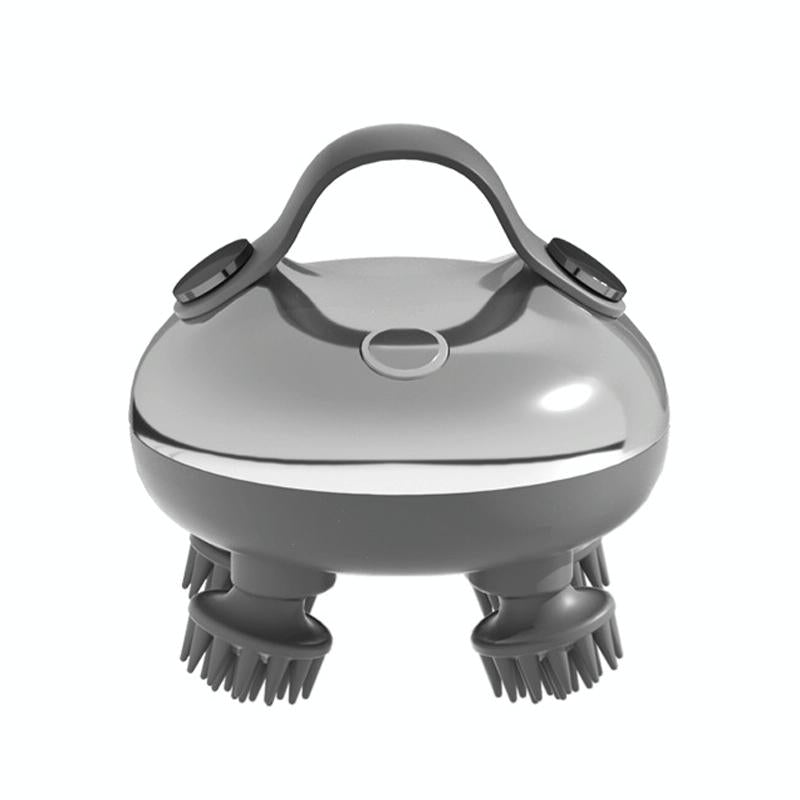 Wireless Smart Head Massager Kneading - Silver 12