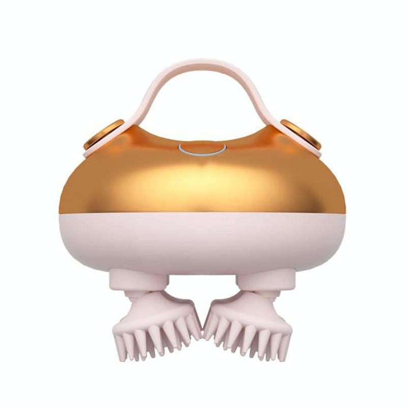 Wireless Smart Head Massager Kneading - Silver 13