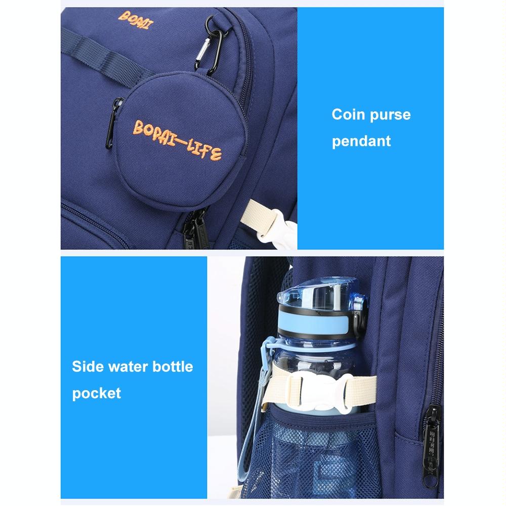 Lightweight Canvas Backpack - Compact and Durable - Deep Blue 2 10