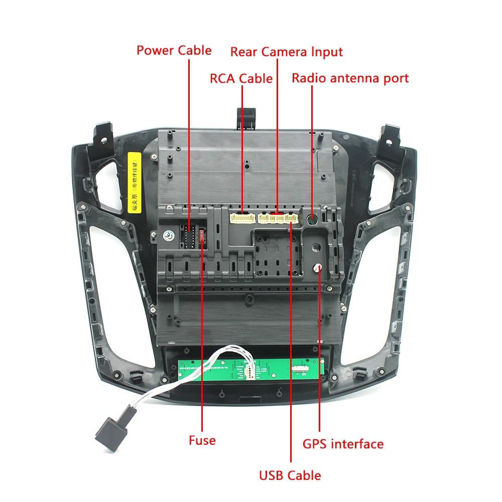 9.7 Inch Android Car Integrated Machine For Ford Focus - Standard 2 + 64G 5