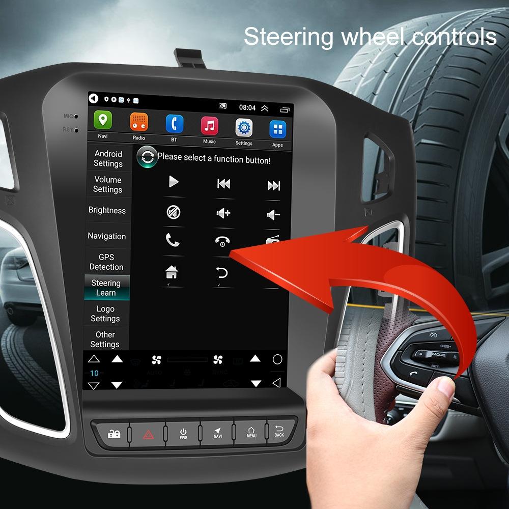 9.7 Inch Android Car Integrated Machine For Ford Focus - Standard 2 + 64G 6