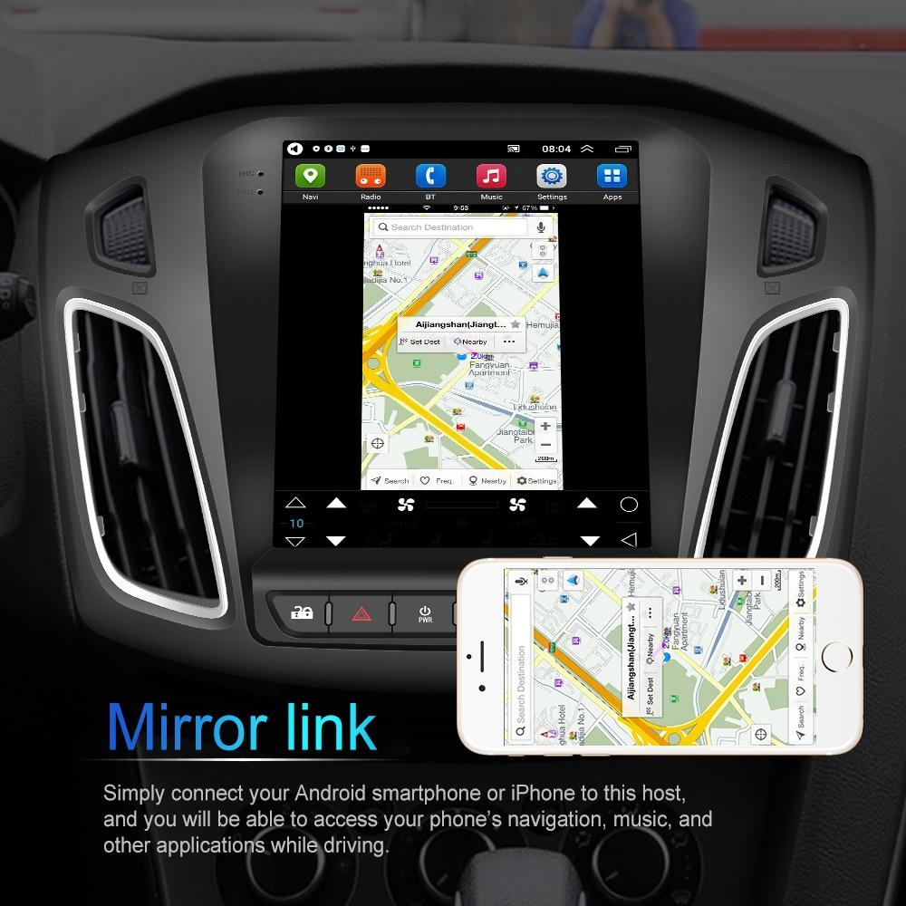 9.7 Inch Android Car Integrated Machine For Ford Focus - Standard 2 + 64G 7