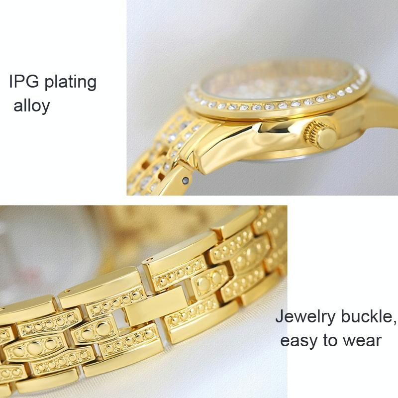 Diamond Chain Women Watch - Elegant and Stylish - Silver 5