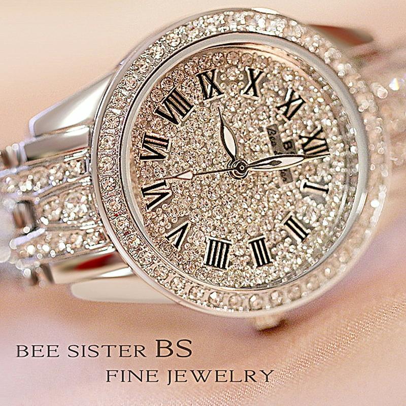 Diamond Chain Women Watch - Elegant and Stylish - Silver 6
