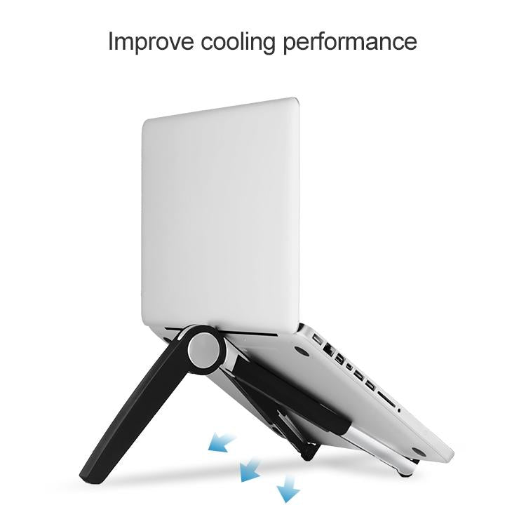 Triangle Cooling Bracket for Tablets Laptops and Desktops - White 7